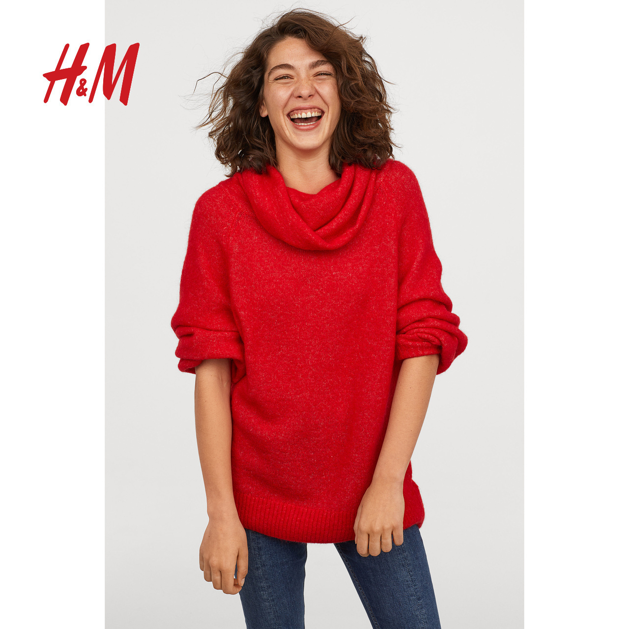 Кофты h. Свитер h m женский. Красный джемпер h&m. Джемпер своотником качели. Красная кофта HM С воротником.