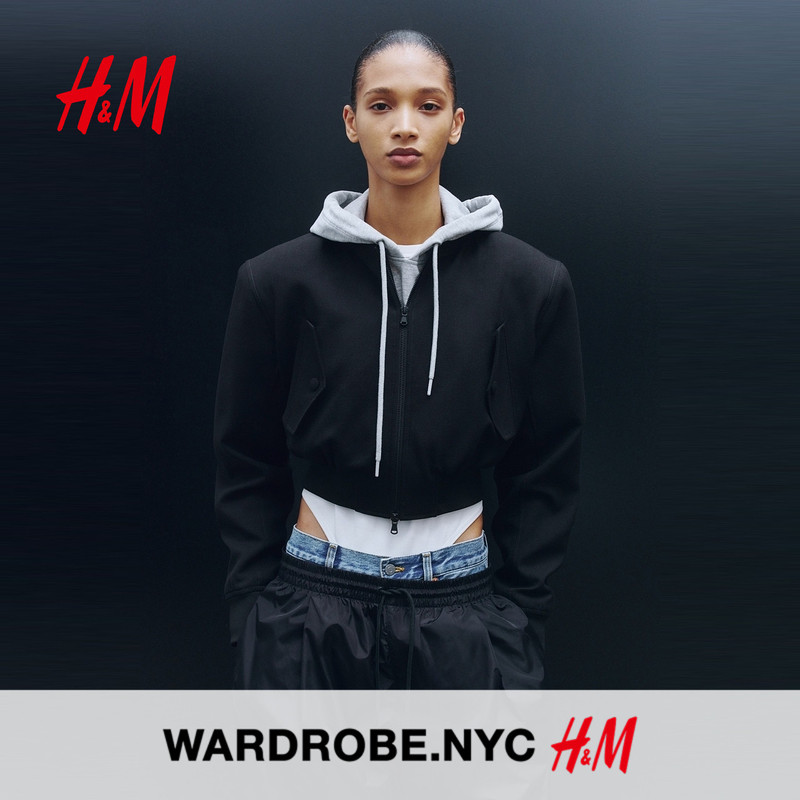 【Wardrobe.Nyc H&M】Women's Short Jacket 2026 Autumn New Jacket Short Coat 1341103 【Wardrobe.Nyc H&M】Women's Short Jacket 2026 Autumn New Jacket Short Coat 1341103