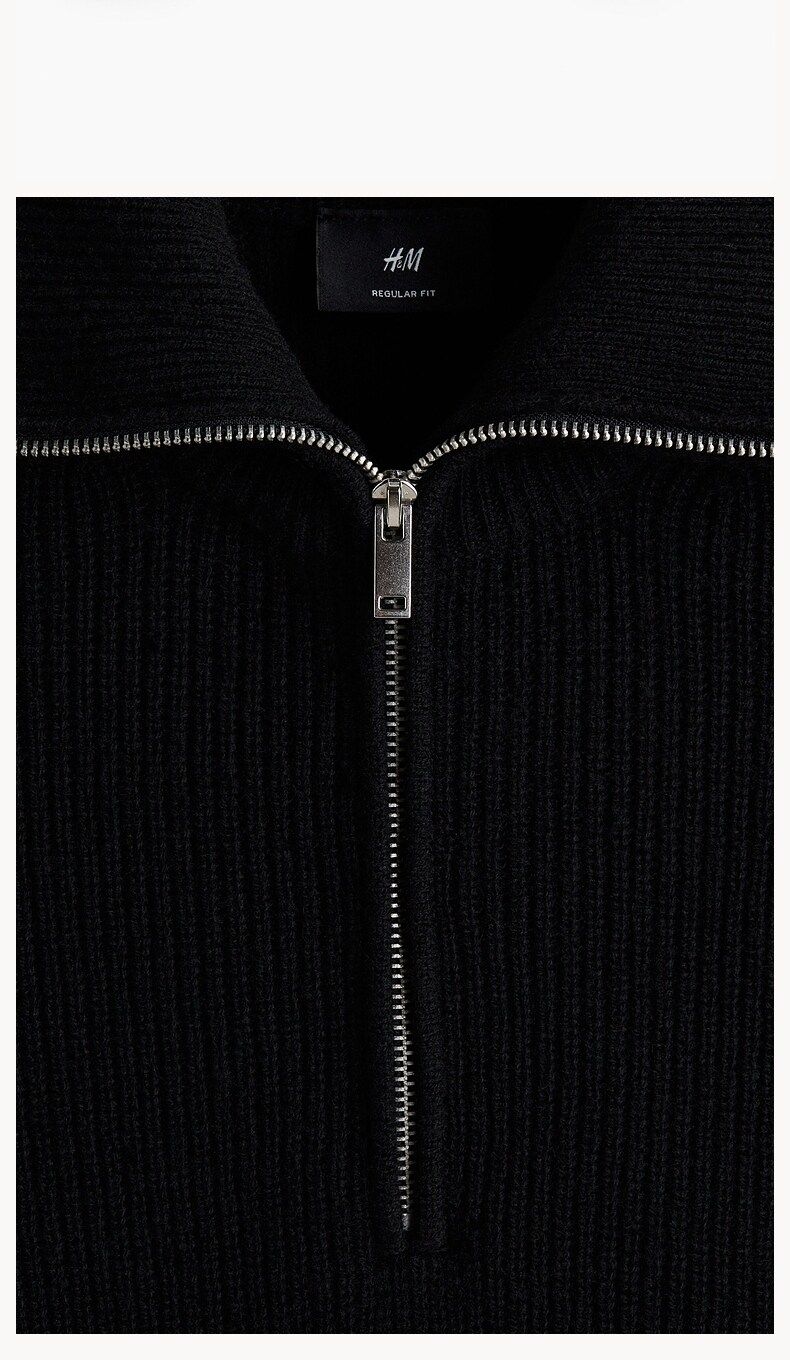 HM зима мужской standard edition основано на отделение сочетается с цепь шерсть Пуловер-поло 1287998 H&M 