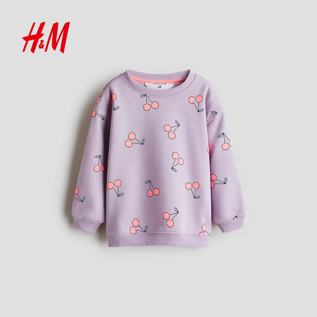 Летняя детская одежда HM для детей и девочек с утепленным принтом и фланелевой подкладкой T1322995