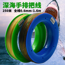 Fishing deep sea hand row reel Boat fishing sea fishing winding reel reel Hand handle Coil winding reel Plastic fishing gear