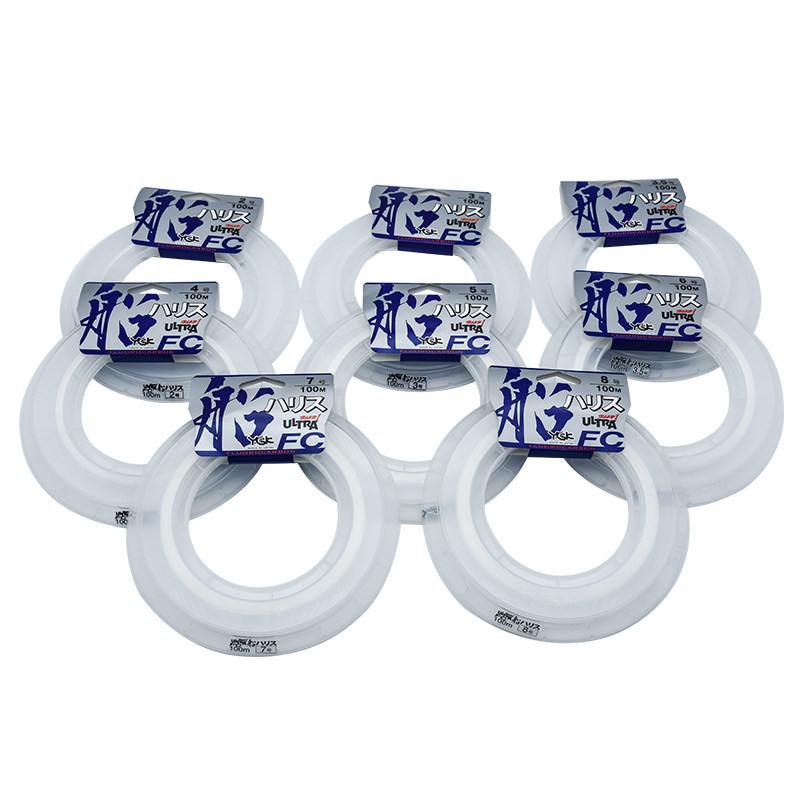 Japan Original Dress YGK Professional Carbon Front Wire FC Ship Carbon Multispec Leading Carbon Line 100 m per disc