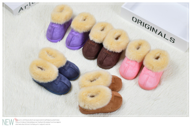 Pantoufles enfants en EVA pour hiver - semelle EVA - Ref 1003837 Image 9