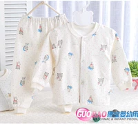 Открытая грудная крышка осени Pure Cotton Powder Dot 2038