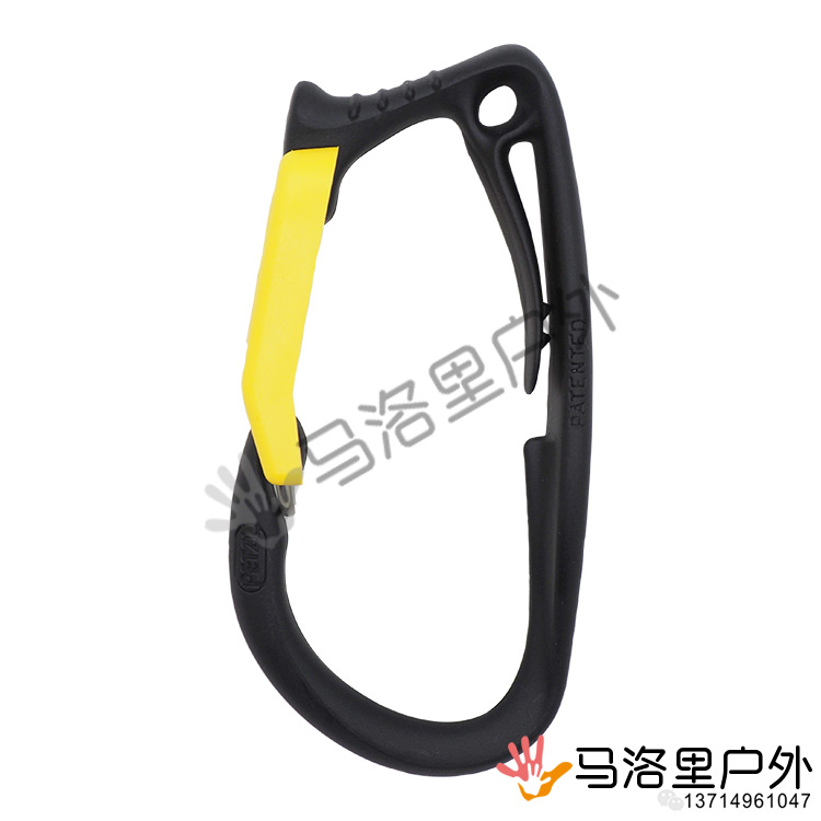 19 new PETZL climbing rope tool ring P42 size ice cone hanging ring CARITOOL ice climbing main lock hanger