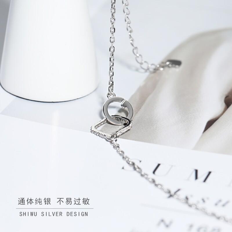 Bracelet de cheville Femme en Argenterie - Ref 3101849 Image 3