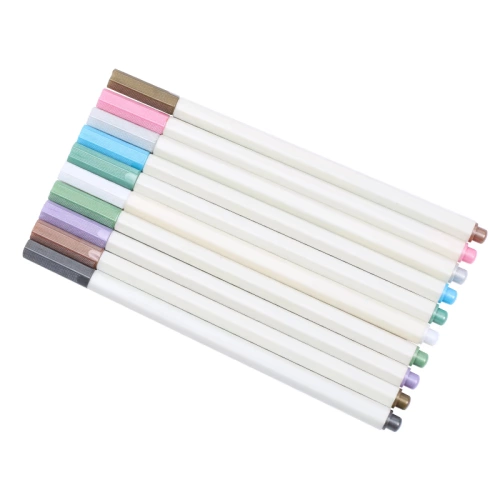 Новая любовь Crystal Drops Color Pen Metal Crystal Drops Diy Материал Mahjong Top Color тонкий ручка с ручкой