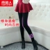 Quần legging nam nữ cộng với nhung dày mùa đông 2017 mới thu đông mặc ấm và thậm chí chân siêu mỏng Quần tây thường