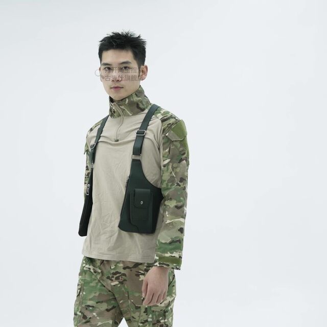 2026 Trendy Brand Vest Backpack Outdoor Vest Bag New Sports Casual Backpack Trendy Cool Fashion Chest Bag