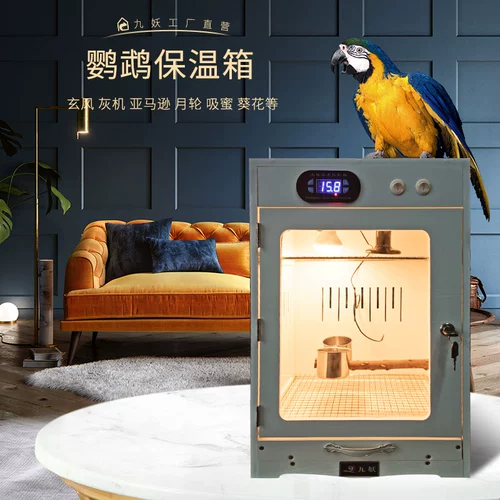 Изоляционная коробка попугая Xuanfeng Chick Young Bird Peony Peony Monk Golden Sun Постоянная температура специальная коробка размножения