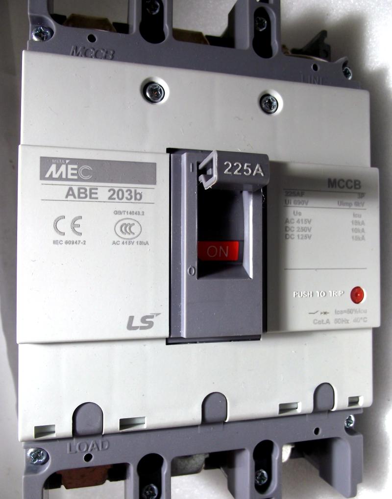 ABE 203b MCC 225A MEC plastic breaker power switch LS production electric-Taobao