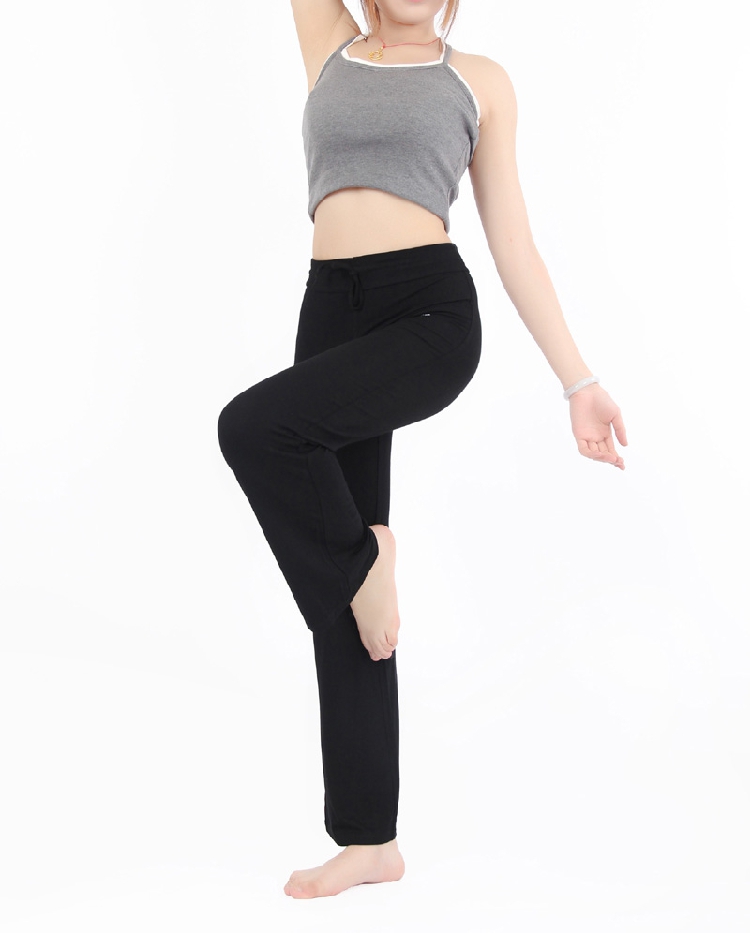 Nhảy vuông yoga quần thể hình thể dục nhịp điệu thể dục dụng cụ phù hợp với Latin quần áo khiêu vũ nữ XL modal quần thể dục giày tập nhảy hiện đại