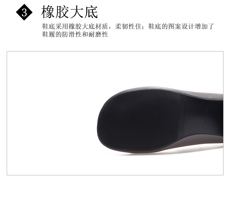 C8305 1620K GIÀY DA NỮ JIARELA MŨI TRÒN GÓT VUÔNG MÙA HÈ GIÀY DÉP NỮ DA BÒ G05 SẢN PHẨM MỚI
