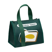Portable Hand Insulation Bag Lunch Box Bag Lunch Bag For Work Clothes With Rice Handbag Sub-Meal Kits Students Lunch Box Bag
