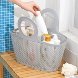 Купание корзина ручной корзины мягкая пластика для ванной комнаты для ванной комнаты для ванной комнаты женщины для мытья ванна синяя корзина для хранения корзина ванна складывается