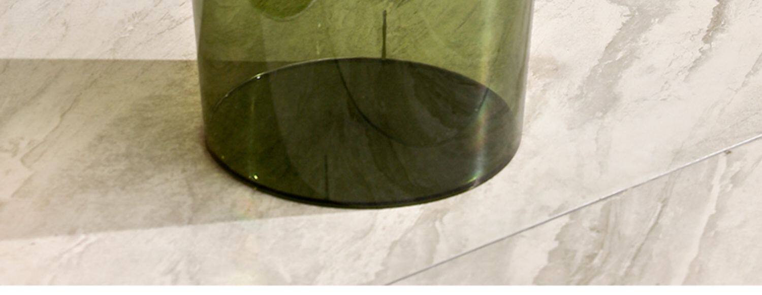 Урна 轻奢透明垃圾桶厕所卫生间家用卧室客厅厨房厕纸篓小号大容量商用