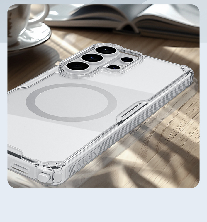 Nillkin Magnetic Ring Transparent Samsung Phone Case