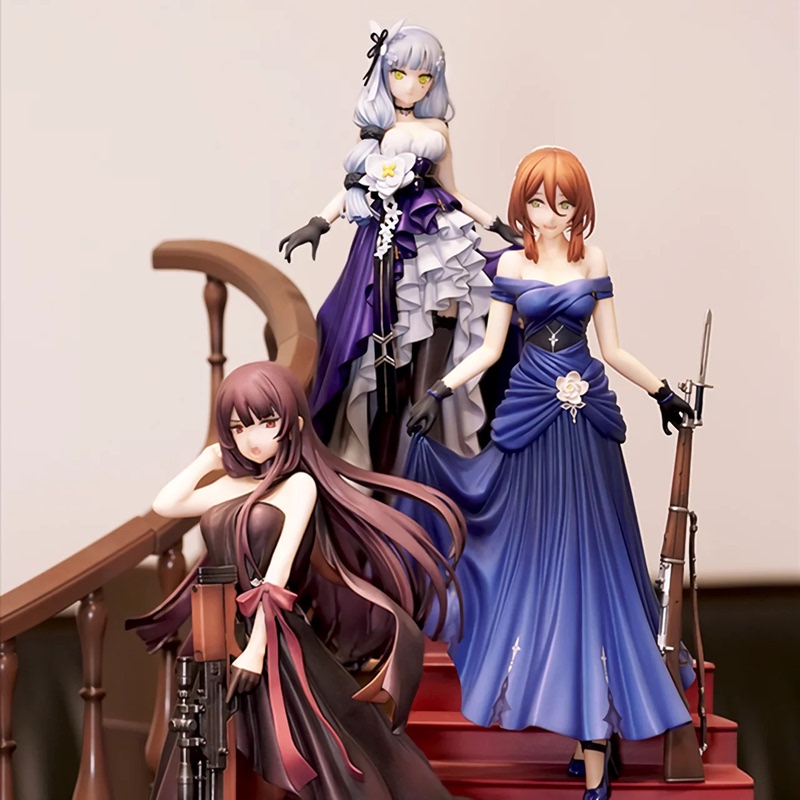 Hobbymax Girls Frontline Wa2000 Springfield Hk416 Starlight Firefly Ballroom Ver Dress Figure