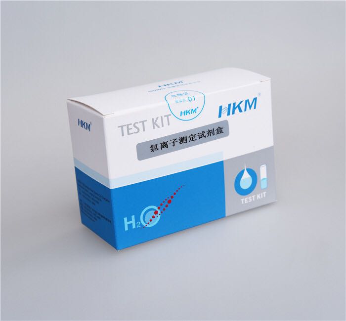 氯离子测定试剂盒水中氯离子检测 20-400mg/L广东环凯正品50次/盒