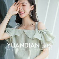 Taobao photography clothing explosion shooting Amoy Girl Model National Model shooting womens hotel seascape street shooting