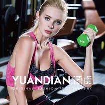 Sports fitness yoga training clothes Square Latin belly dance clothing shooting womens clothing Taobao photography photography online shooting