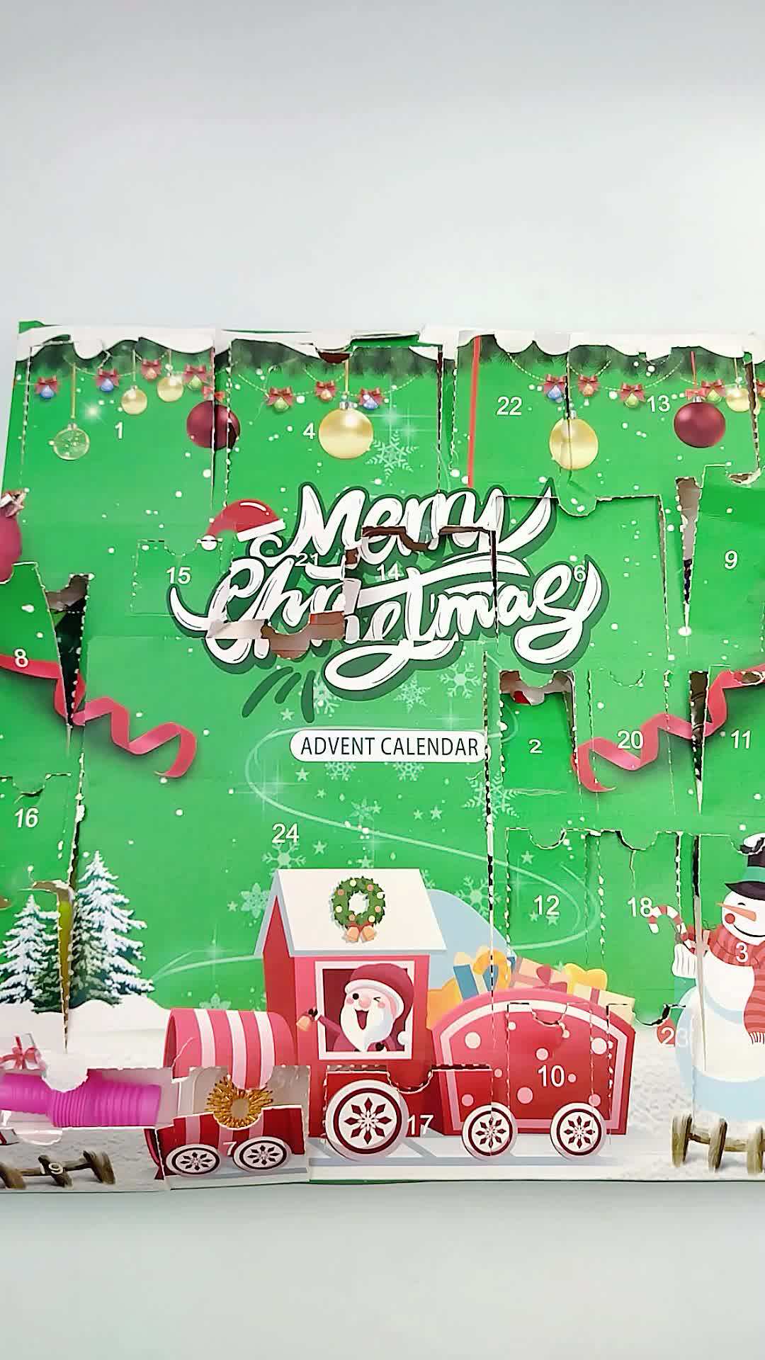 Advent Calendar 2022 Christmas Countdown With 24pcs Balance Iq Maze 
