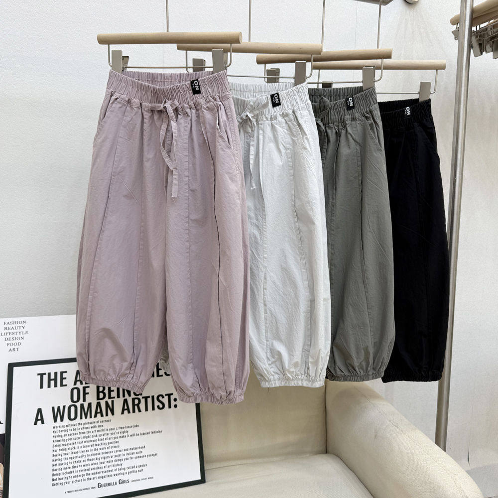 2025 Kids Summer Cotton Bloomers - Lightweight Casual Nine-Point Pants O1CN01gAKJqp2ILGBJxFKy7 !!368099269