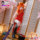 Одежда Gintama Kagura cos без рукавов, чонсам, свободный головной убор mini 3
