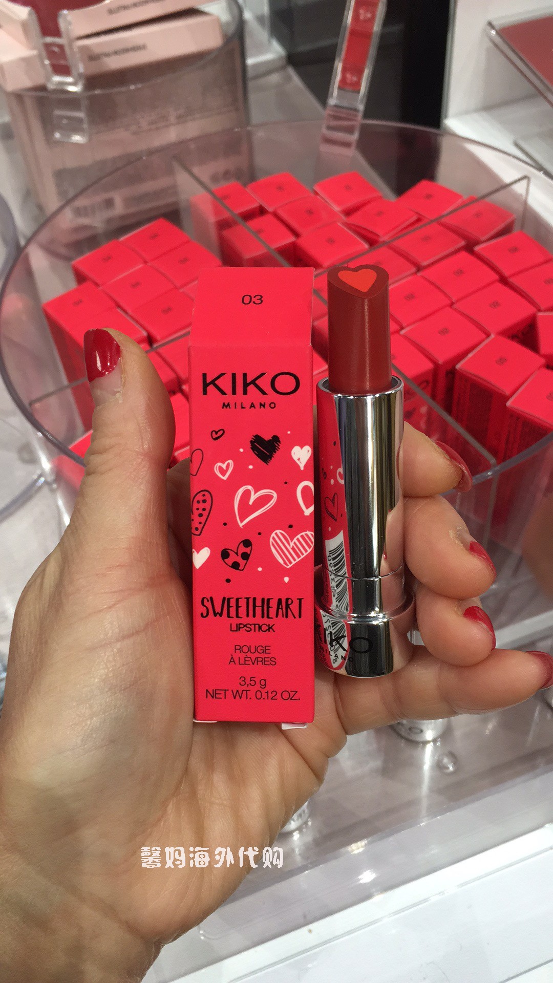 Kiko2019 Ngày Valentine giới hạn hình trái tim tình yêu hình chiếc son môi son môi 03 06 - Son môi merzy bảng màu