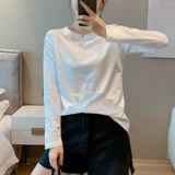 Весенний осенний белый лонгслив, хлопковый пиджак классического кроя, 2023 года, оверсайз