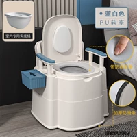 Мягкие сиденья 【спальня】 -а синий и белый свет роскошный