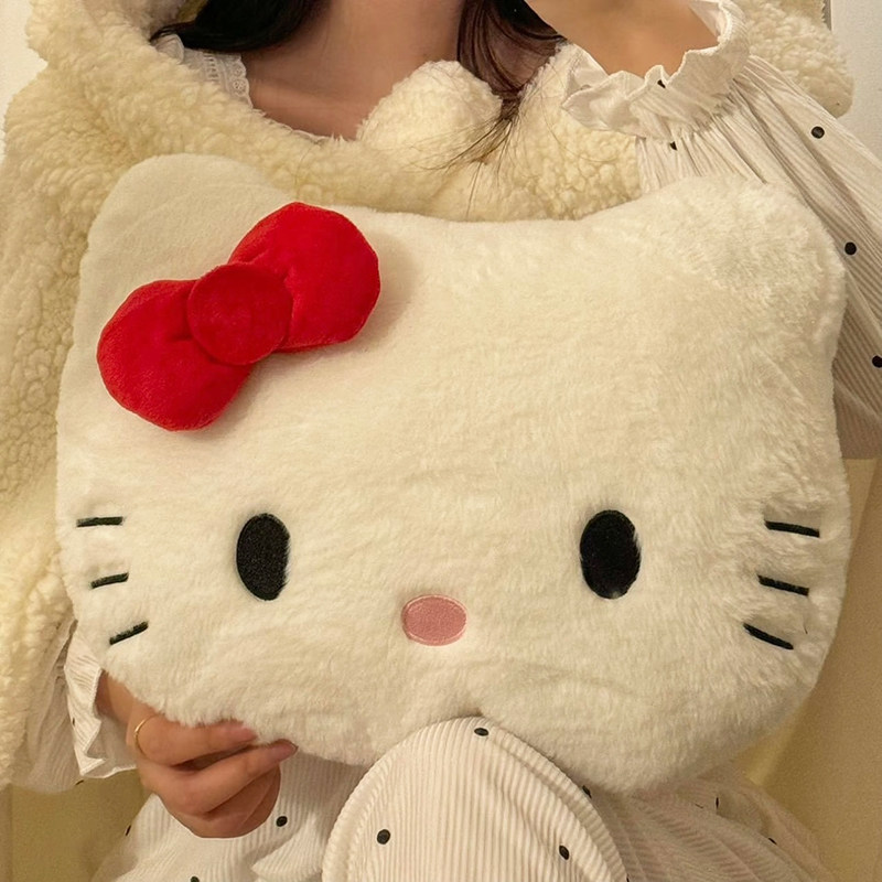 кукла kt Hello Kitty Hello KT Тряпичная кукла Кошка Кукла Подушка Девочка Спит Плюшевая игрушка Подушка для сна