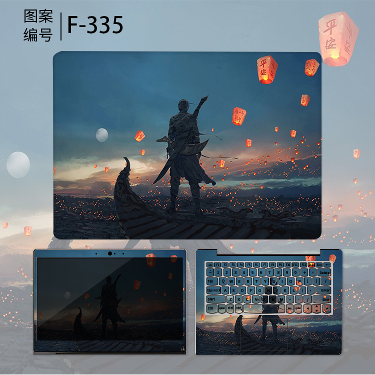 Thần Châu Ares dán máy tính xách tay Z7-KP7GS Z7M-KP5SC ZX7-CP5G K690E Z6-KP7GT 15,6-inch trò chơi phim máy tính của màng vỏ đầy màu sắc đầy đủ màng bảo vệ - Phụ kiện máy tính xách tay sticker dán máy tính casio
