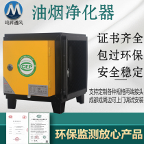 Commercial 4000 AIR VOLUME OIL SMOKE PURIFIER HOTEL KITCHEN SMOKE EXHAUST HOUSEHOLD SMALL OIL SMOKE PURIFIER BAG OVER ENVIRONMENTAL PROTECTION