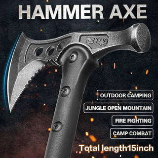 Outdoor multifunctional ax firewood splitting tactics
