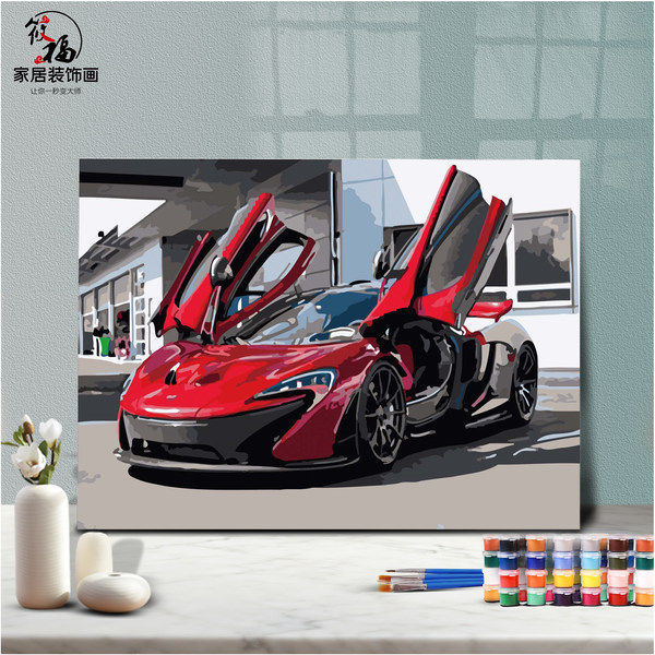 Ferrari, цифровой набор материалов, гоночный автомобиль, DIY