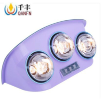 Yuba wall-mounted bathroom lamp heater two lights three lights two lights heater Household wall-mounted bathroom bulb heater