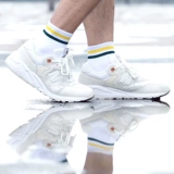 Спортивные носки для мальчиков, белые гольфы для школьников, средней длины, осенние