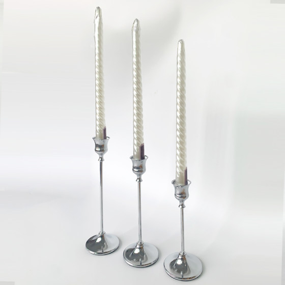 烛台摆件家居餐桌蜡烛台婚礼装饰餐桌轻奢浪漫婚庆道具蜡烛烛台