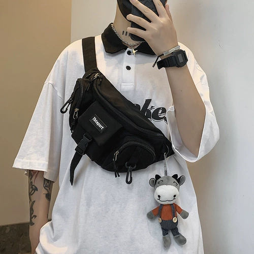 Tide, брендовая нагрудная сумка, трендовая универсальная сумка через плечо, спортивная сумка на одно плечо, в корейском стиле, подходит для студента