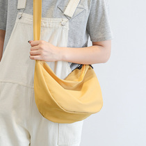 2020 new Korean version of Harajuku ulzzang large capacity messenger bag female ins Joker Japanese shoulder bag dumpling bag