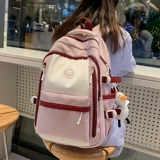 Вместительный и большой ранец, сумка через плечо, рюкзак, для средней школы, подходит для подростков, подходит для студента