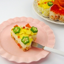 Cute cake pan sushi mold set heart-shaped rice abrasive for jelly pudding childrens lasagna rice ball tool