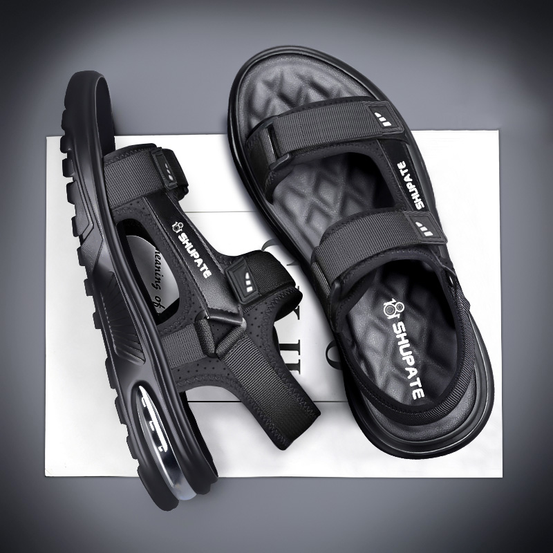 Men Sandals 2022 Summer New Casual Sports Men's Shoes Trends Outwear Air Cushion Sandals Sandals Soft Bottom Beach Shoes