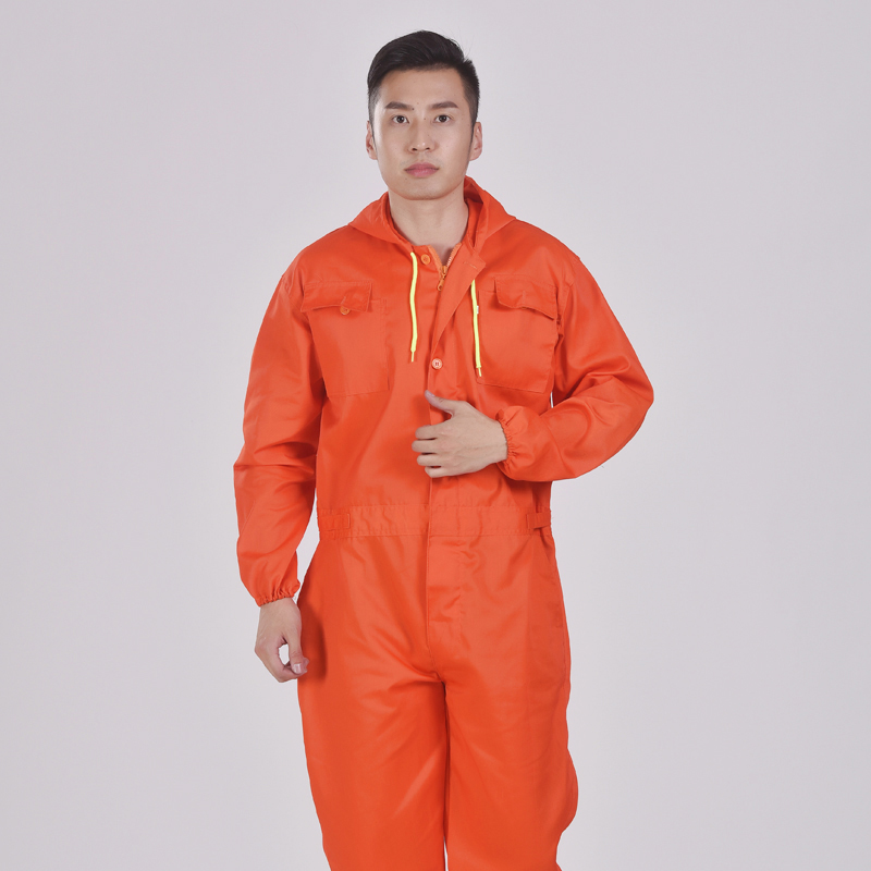 Áo sơ mi đỉnh jumpsuit nam mã lớn dài tay áo quần áo bảo hộ lao động với bụi trần và chống hà sơn phun sửa chữa máy phục jumpsuit