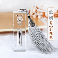 Happy Rabbit-Pingtou Полный прозрачный (плоский советский, печатный пуд, аварийный)