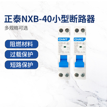 Chint NXB-40 household miniature circuit breaker C type air switch 1p N 20A 16A 40A double in and double out