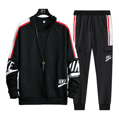 【SGS】跑步休闲卫衣套装潮牌运动服男