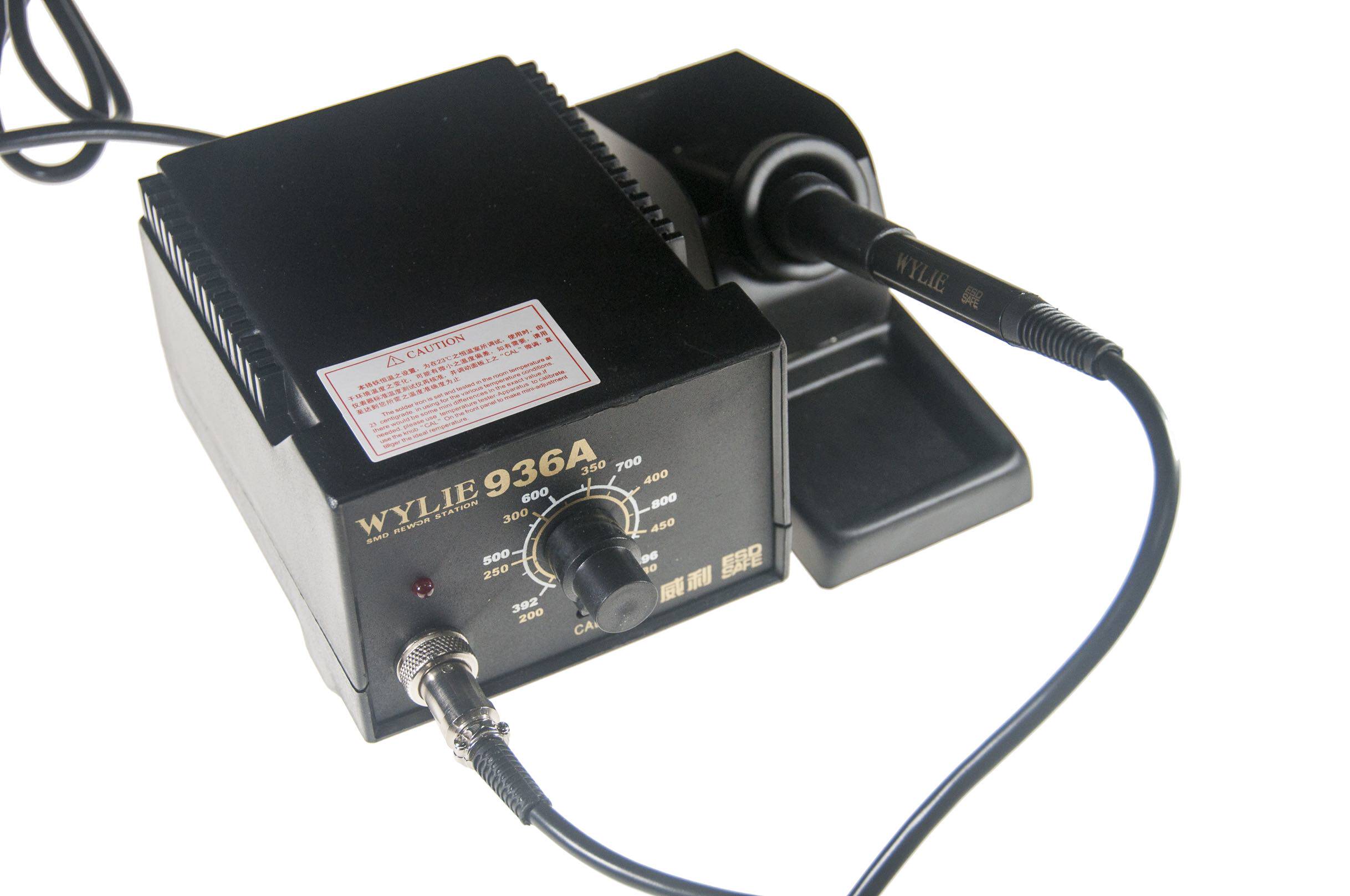 Wiley 936A thermostatic soldering iron antistatic welding table thermostable welding bench thermostatic 60W soldering iron temperature stable
