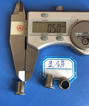 7 3*0 5*10 8 long brass nickel-plated rivets 0 15 yuan each